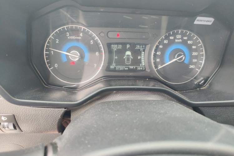 Used Dongfeng Fengon 580 2017 1.5T CVT Comfort Model Instrument Cluster