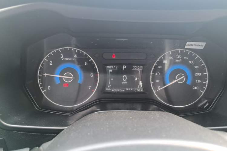 Used Dongfeng Fengon 580 2017 1.5T CVT Luxury Model Instrument Cluster