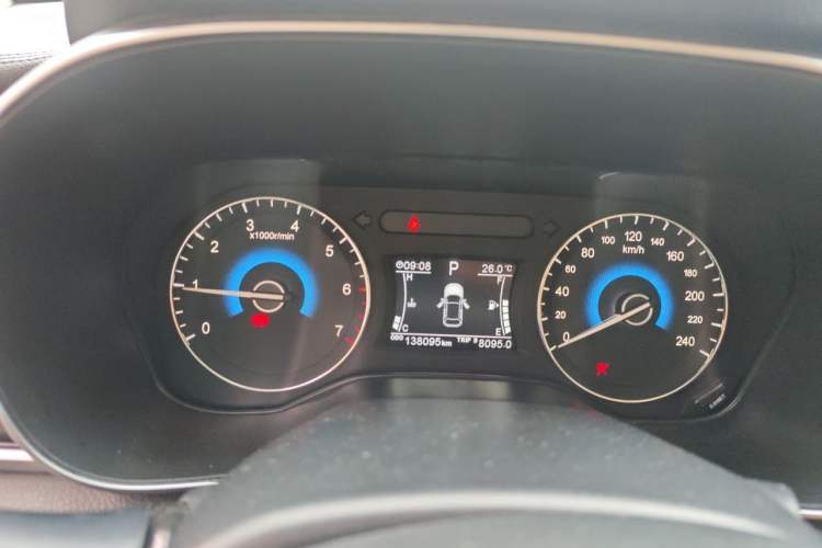 Used Dongfeng Fengon 580 2017 1.5T CVT Smart Style Model Instrument Cluster