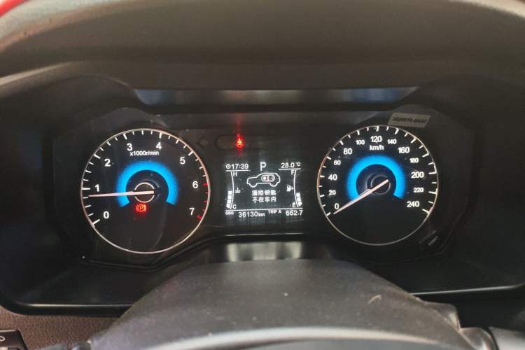 Used Dongfeng Fengon 580 2017 1.5T CVT Luxury Model Instrument Cluster