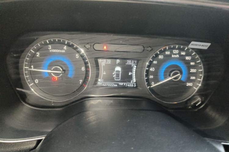Used Dongfeng Fengon 580 2017 1.5T CVT Smart Connectivity Model Instrument Cluster