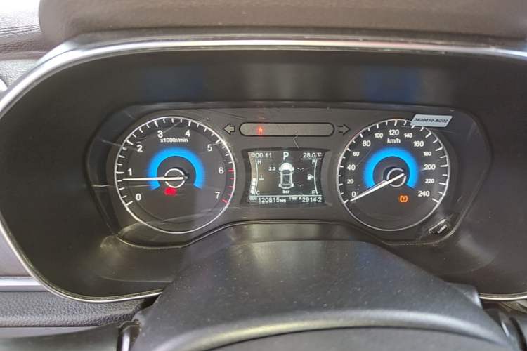 Used Dongfeng Fengon 580 2017 1.5T CVT Smart Connectivity Model Instrument Cluster