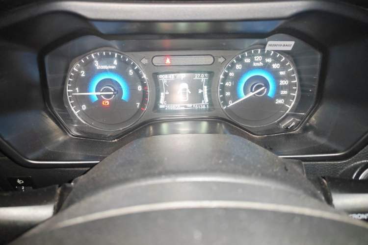 Used Dongfeng Fengon 580 2017 Revised Version 1.5T CVT Luxury Edition Odometer Close Up