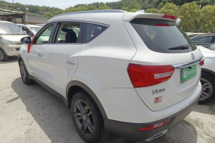 Used Dongfeng Fengon 580 2017 1.5T CVT Luxury Model Rear Left 45 Deg