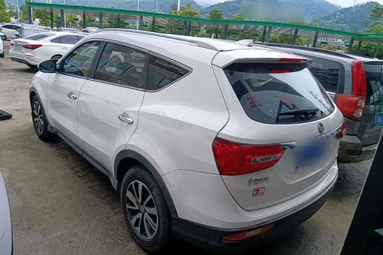 Used Dongfeng Fengon 580 2017 Revised Version 1.5T CVT Luxury Edition Rear Left 45 Deg