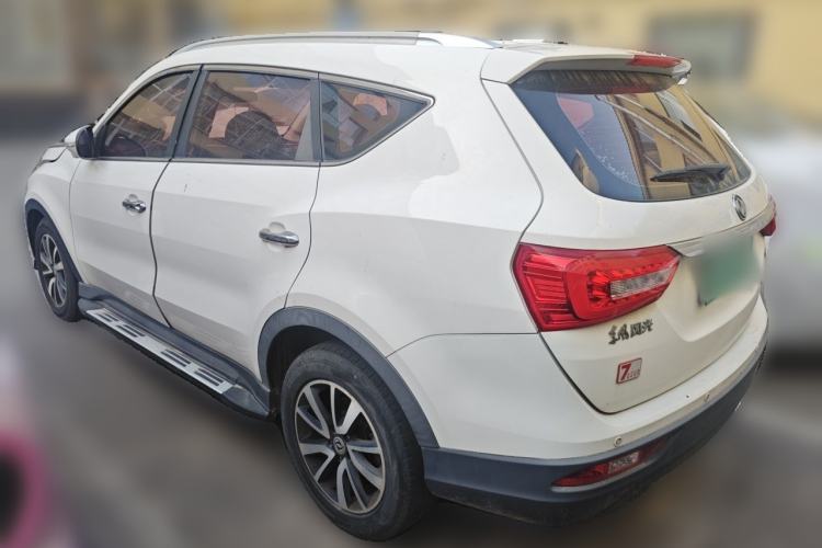 Used Dongfeng Fengon 580 2017 1.5T Manual Luxury Model Rear Left 45 Deg