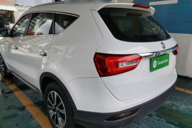 Used Dongfeng Fengon 580 2017 1.5T CVT Luxury Model Rear Left 45 Deg