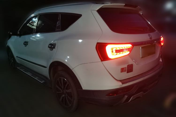 Used Dongfeng Fengon 580 2017 1.5T CVT Luxury Model Rear Left 45 Deg