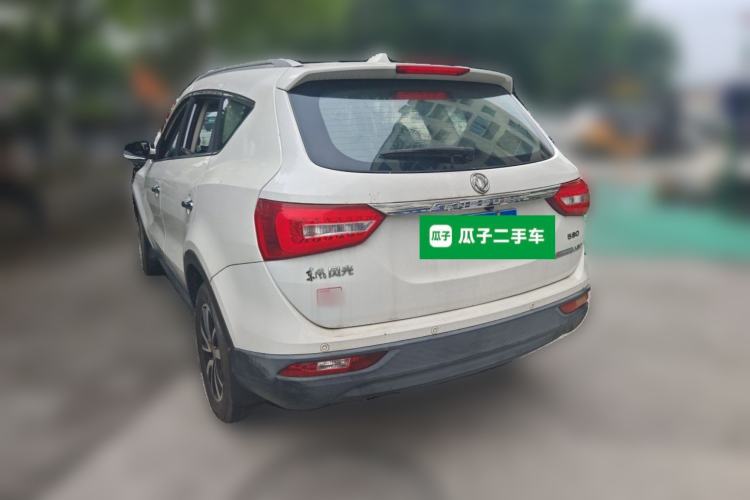Used Dongfeng Fengon 580 2017 1.5T Manual Luxury Model Rear Left 45 Deg
