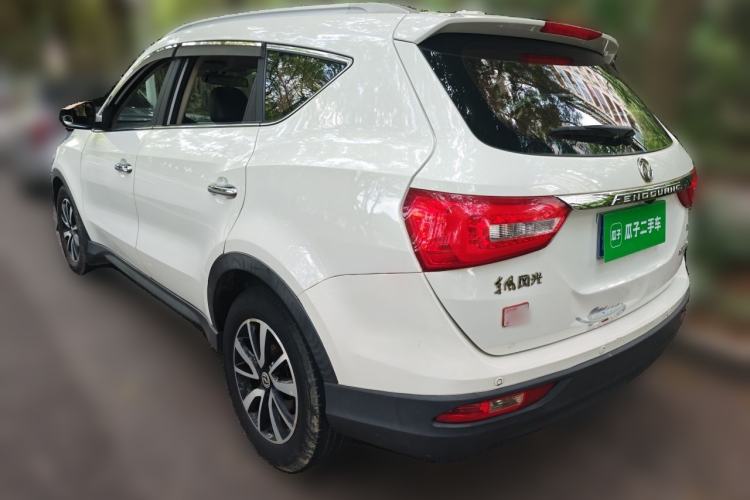 Used Dongfeng Fengon 580 2017 1.5T Manual Luxury Model Rear Left 45 Deg