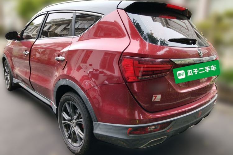 Used Dongfeng Fengon 580 2017 1.5T CVT Smart Connectivity Model Rear Left 45 Deg