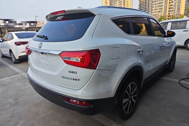 Used Dongfeng Fengon 580 2017 1.5T Manual Luxury Model Rear Right 45 Deg