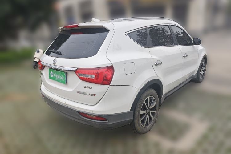 Used Dongfeng Fengon 580 2017 1.5T Manual Luxury Model Rear Right 45 Deg