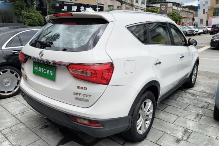 Used Dongfeng Fengon 580 2017 1.5T CVT Comfort Model Rear Right 45 Deg