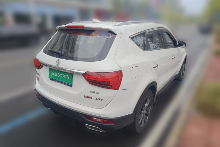 Used Dongfeng Fengon 580 2017 1.5T CVT Smart Connectivity Model Rear Right 45 Deg