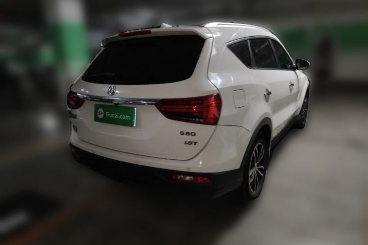 Used Dongfeng Fengon 580 2017 1.5T CVT Smart Style Model Rear Right 45 Deg