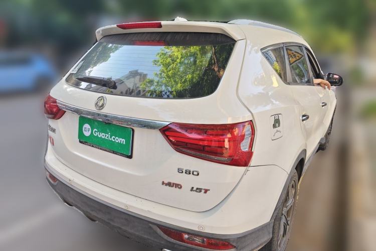 Used Dongfeng Fengon 580 2017 1.5T CVT Smart Connectivity Model Rear Right 45 Deg