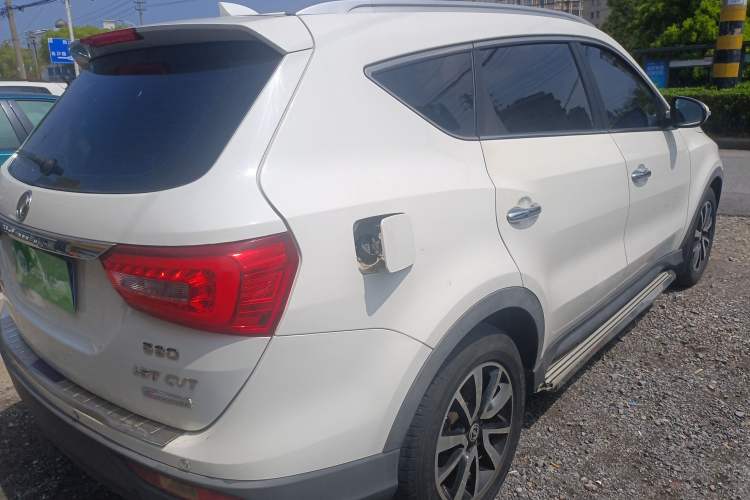 Used Dongfeng Fengon 580 2017 Revised Version 1.5T CVT Luxury Edition Rear Right 45 Deg
