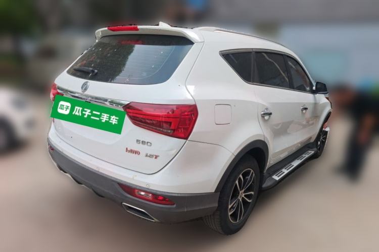 Used Dongfeng Fengon 580 2017 1.5T CVT Smart Style Model Rear Right 45 Deg