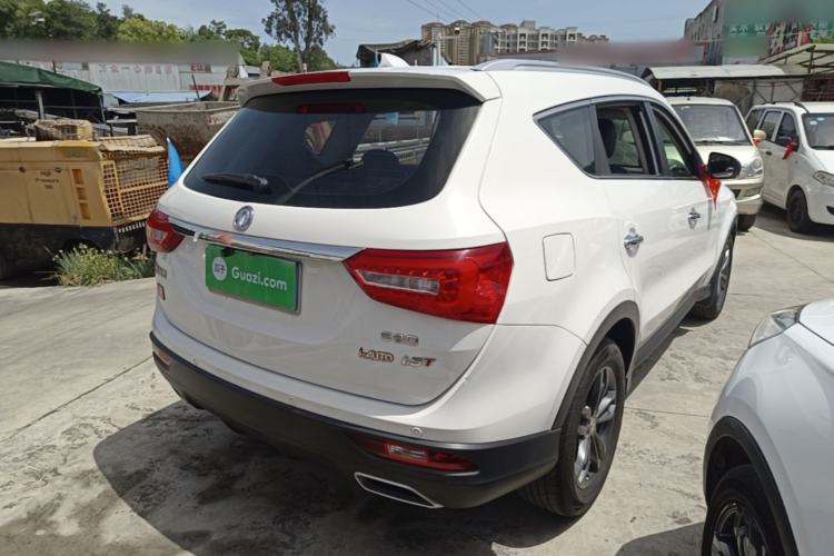 Used Dongfeng Fengon 580 2017 1.5T CVT Luxury Model Rear Right 45 Deg