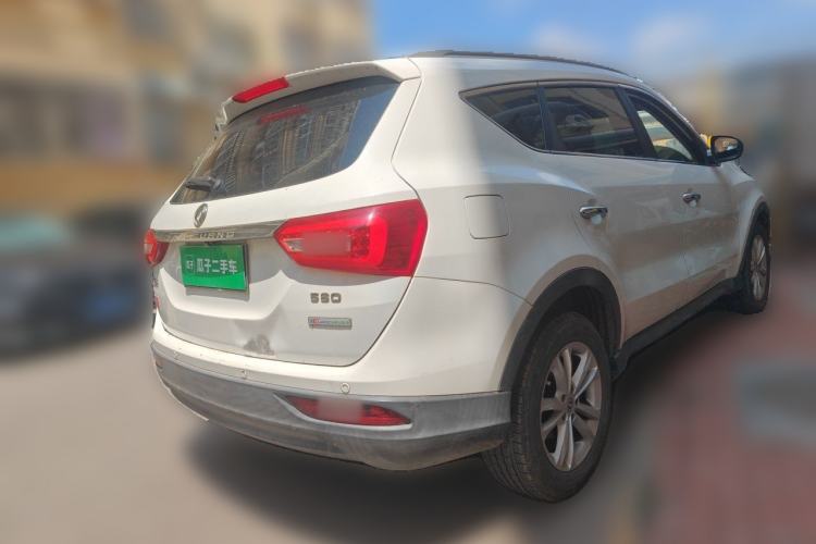 Used Dongfeng Fengon 580 2017 1.8L Manual Comfort Model Rear Right 45 Deg