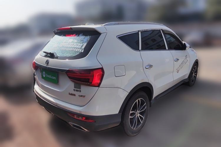 Used Dongfeng Fengon 580 2017 1.5T CVT Smart Style Model Rear Right 45 Deg