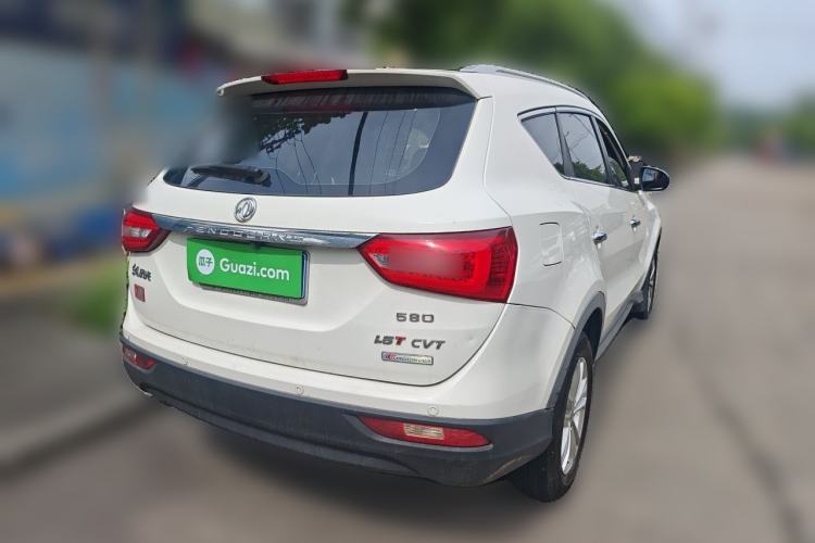 Used Dongfeng Fengon 580 2017 1.5T CVT Comfort Model Rear Right 45 Deg