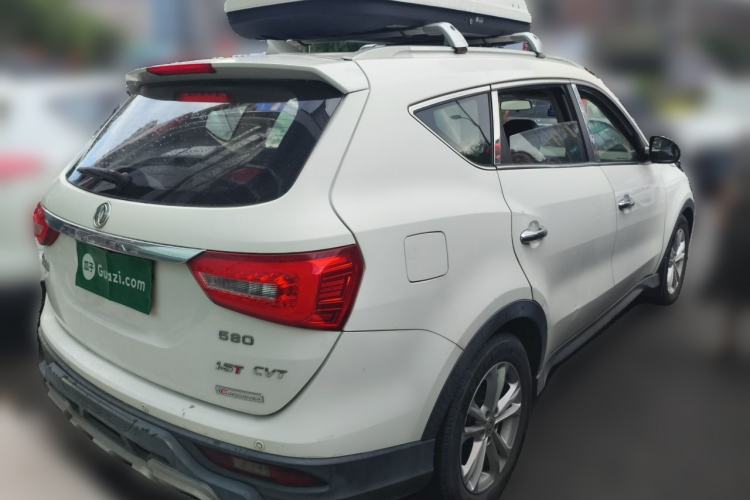 Used Dongfeng Fengon 580 2017 1.5T CVT Comfort Model Rear Right 45 Deg