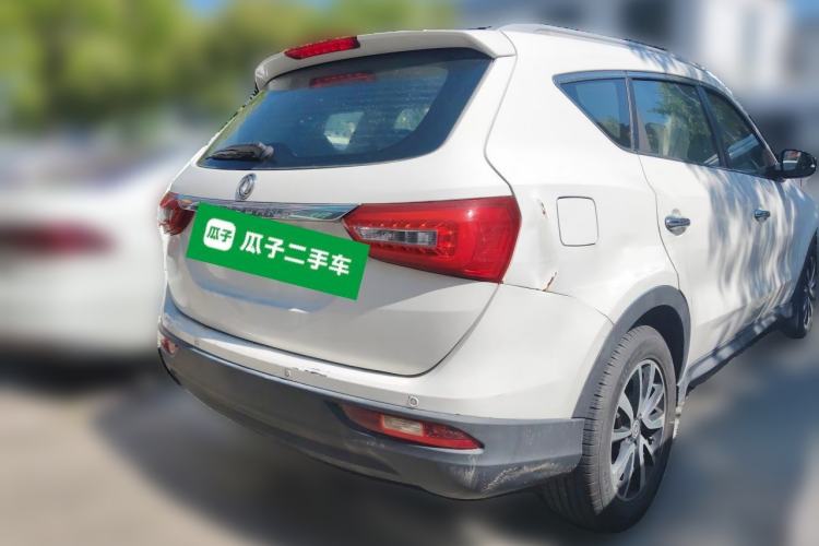 Used Dongfeng Fengon 580 2017 Revised Version 1.5T CVT Luxury Edition Rear Right 45 Deg