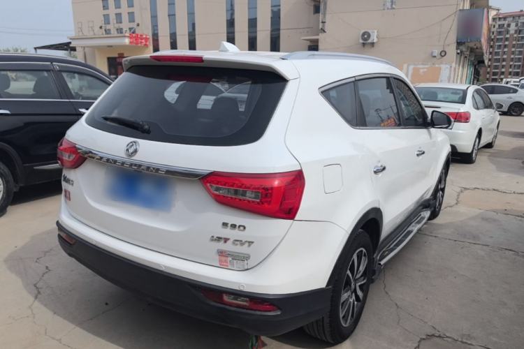 Used Dongfeng Fengon 580 2017 1.5T CVT Luxury Model Rear Right 45 Deg