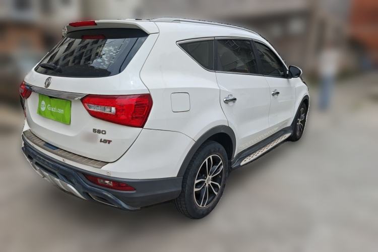 Used Dongfeng Fengon 580 2017 1.5T CVT Luxury Model Rear Right 45 Deg