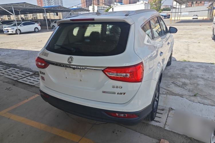 Used Dongfeng Fengon 580 2017 1.5T Manual Luxury Model Rear Right 45 Deg