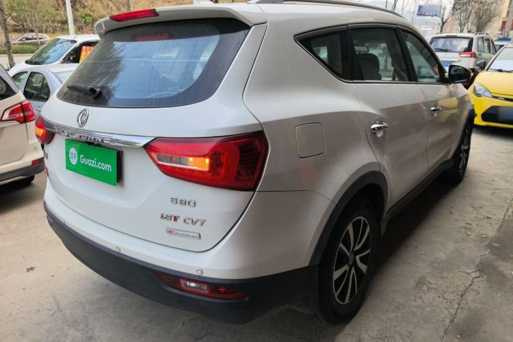 Used Dongfeng Fengon 580 2017 1.5T CVT Luxury Model Rear Right 45 Deg