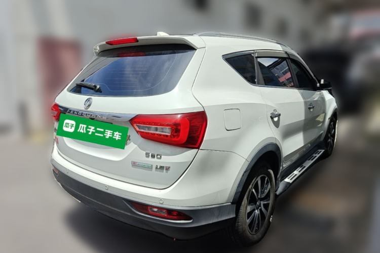 Used Dongfeng Fengon 580 2017 1.5T Manual Luxury Model Rear Right 45 Deg