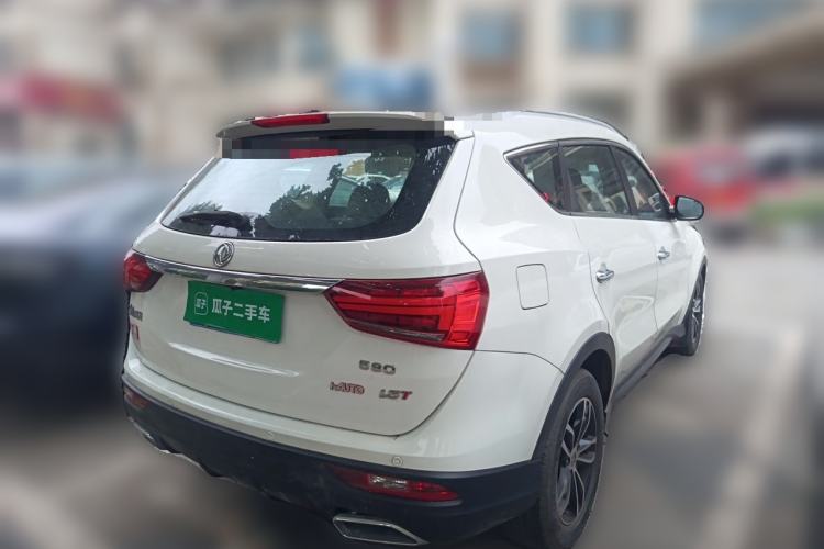 Used Dongfeng Fengon 580 2017 1.5T CVT Smart Style Model Rear Right 45 Deg