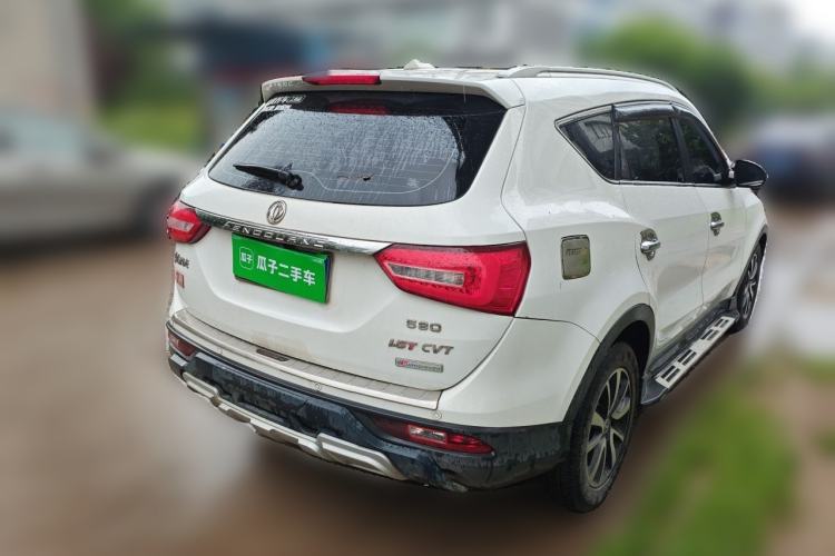 Used Dongfeng Fengon 580 2017 1.5T CVT Luxury Model Rear Right 45 Deg