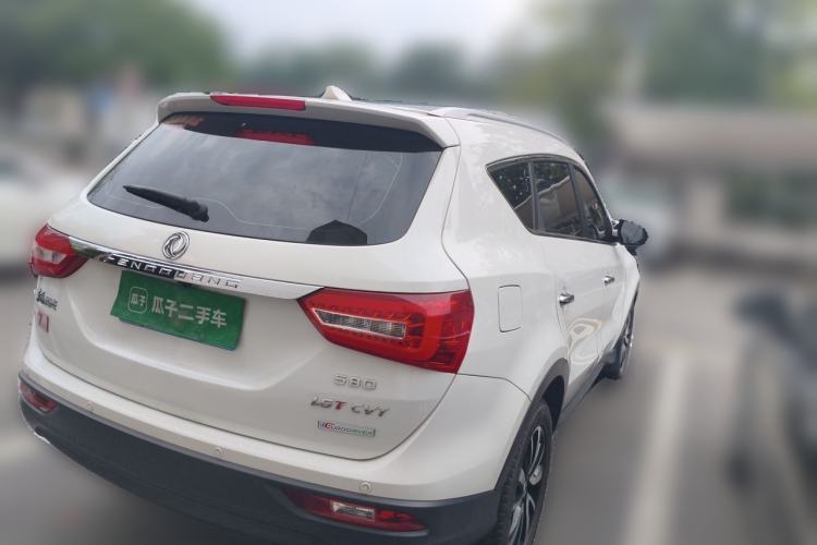 Used Dongfeng Fengon 580 2017 Revised Version 1.5T CVT Luxury Edition Rear Right 45 Deg