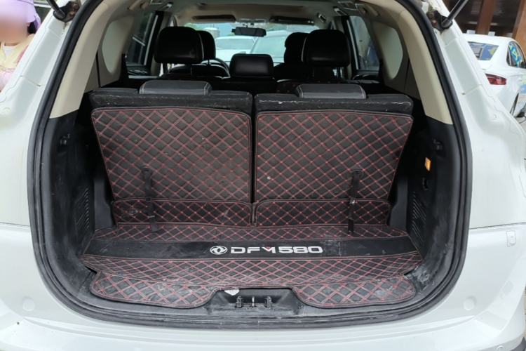 Used Dongfeng Fengon 580 2017 Revised Version 1.5T CVT Luxury Edition Trunk
