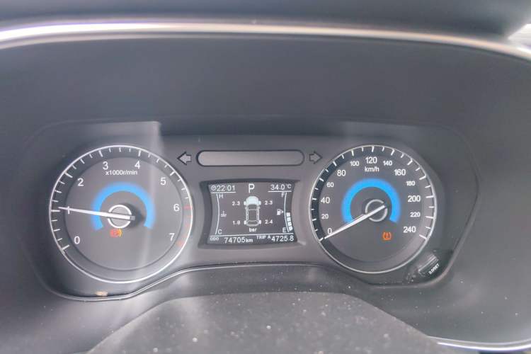 Used Dongfeng Fengon 580 2018 1.5T CVT ZhiShang Version Instrument Cluster