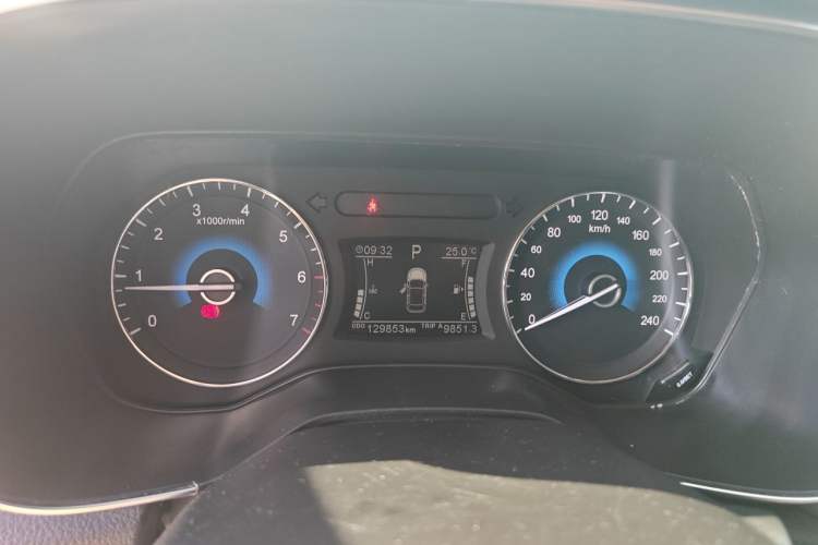 Used Dongfeng Fengon 580 2018 1.5T CVT Luxury Model Instrument Cluster