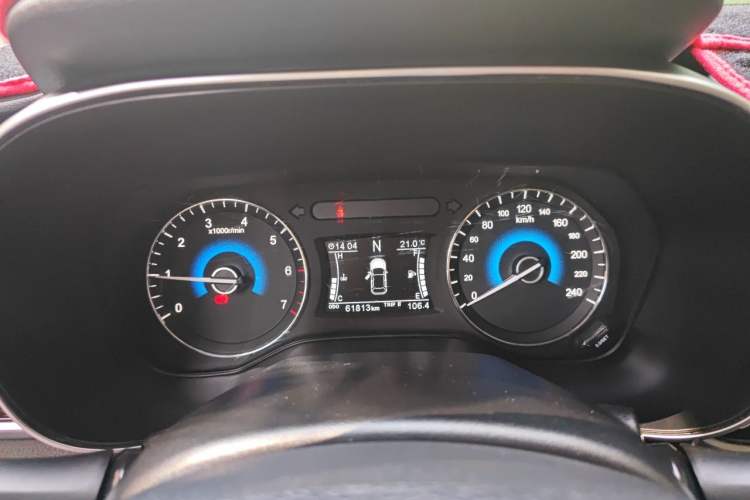 Used Dongfeng Fengon 580 2018 1.5T CVT ZhiShang Version Instrument Cluster
