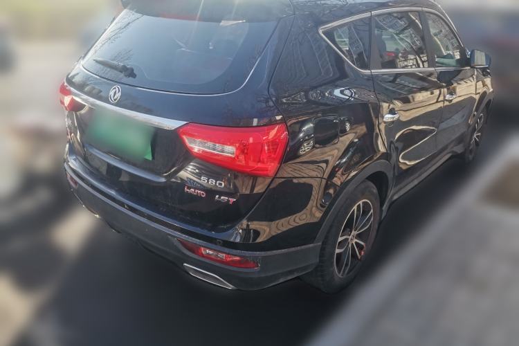Used Dongfeng Fengon 580 2018 1.5T CVT Luxury Model Rear Right 45 Deg