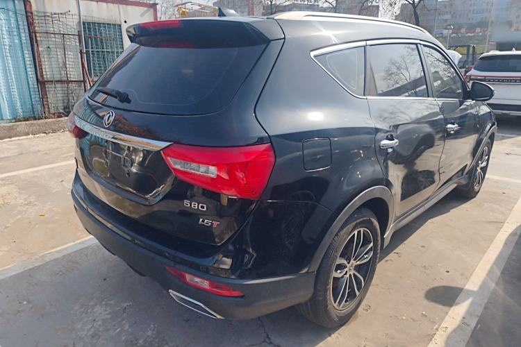 Used Dongfeng Fengon 580 2018 1.5T Manual Luxury Model Rear Right 45 Deg