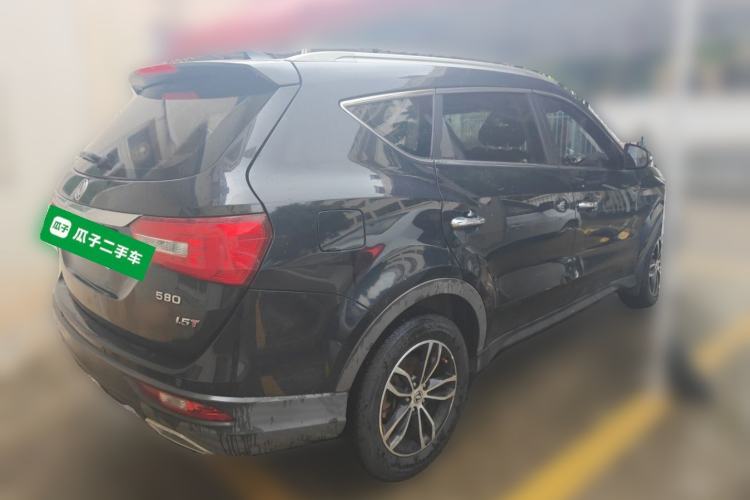 Used Dongfeng Fengon 580 2018 1.5T CVT Luxury Model Rear Right 45 Deg
