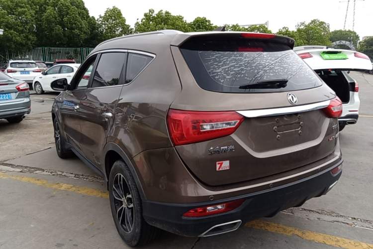 Used Dongfeng Fengon 580 2018 Revised Version 1.5T CVT Luxury Edition Rear Left 45 Deg