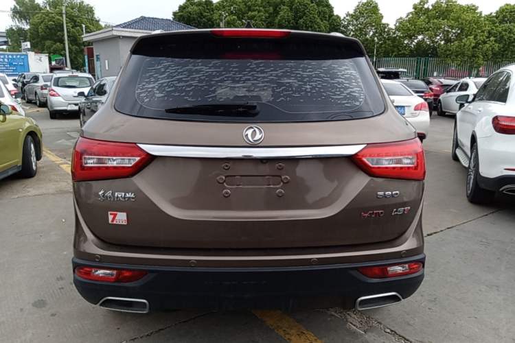 Used Dongfeng Fengon 580 2018 Revised Version 1.5T CVT Luxury Edition Rear