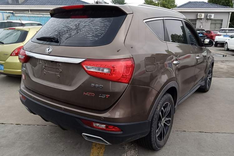 Used Dongfeng Fengon 580 2018 Revised Version 1.5T CVT Luxury Edition Rear Right 45 Deg