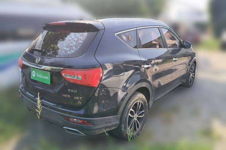 Used Dongfeng Fengon 580 2018 Revised Version 1.5T Manual Luxury Edition Rear Right 45 Deg