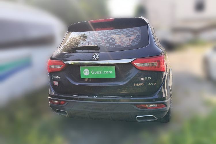 Used Dongfeng Fengon 580 2018 Revised Version 1.5T Manual Luxury Edition Rear