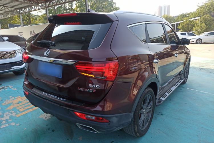 Used Dongfeng Fengon 580 2018 1.5T CVT Smart Connectivity Version Rear Right 45 Deg